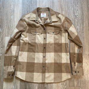 Fjallraven wool Canada shirt size Small